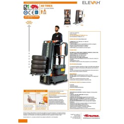 ELEVAH 40 TIRES | H. máx. de trabajo: 4 m.