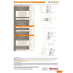 ELEVAH 40 TIRES | H. máx. de trabajo: 4 m.
