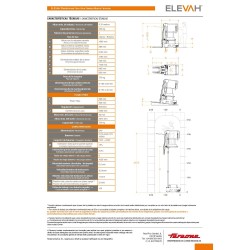 ELEVAH E5 TIRES | H. máx. de trabajo: 5,15 m.