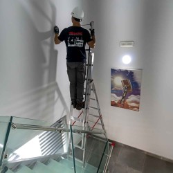 Escalera multiuso aluminio 3 tramos EN1500 | Faraone