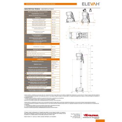 ELEVAH 8 TFL | H. máx. de trabajo: 7,6 m.