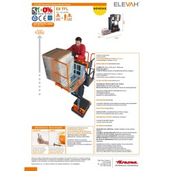 ELEVAH 8 TFL | H. máx. de trabajo: 7,6 m.