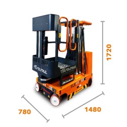 ELEVAH 65 TB | H. máx. de trabajo: 6,50 m.
