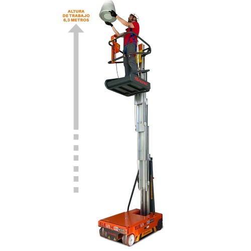ELEVAH 65 MOVE LIGHT| H. máx. de trabajo: 6,35 m.