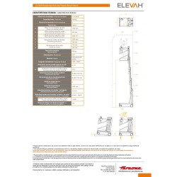 ELEVAH 65 MOVE LIGHT| H. máx. de trabajo: 6,35 m.