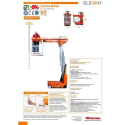 ELEVAH 80 ES MOVE | H. máx. de trabajo: 7,56 m.