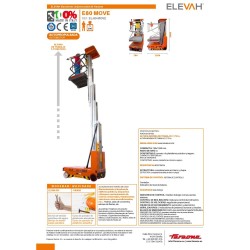 ELEVAH 80 MOVE | H. máx. de trabajo: 7,75 m.