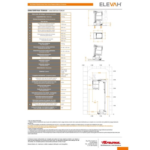 ELEVAH 5 ES MOVE | H. máx. de trabajo: 4,90 m.