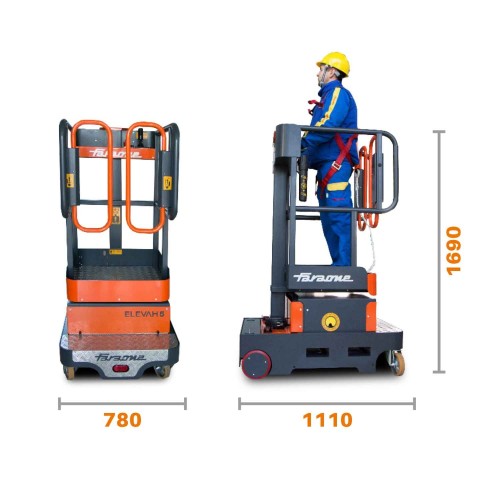 ELEVAH 5 MOVE LIGHT | H. máx. de trabajo: 4,90 m.