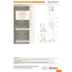 ELEVAH 5 MOVE LIGHT | H. máx. de trabajo: 4,90 m.