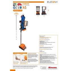 ELEVAH 5 MOVE| H. máx. de trabajo: 5,15 m.