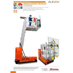 ELEVAH INSTALACIÓN DE CRISTALES 9 m.