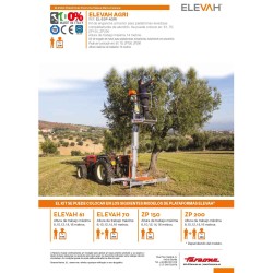 ELEVAH AGRI | H. máx. de trabajo: 7 m.