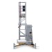 ELEVAH Elevador vertical con plataforma de trabajo y estabilizadores