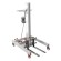 HW3-LIGHT | Elevador de materiales ligero y fácil de transportar. H máx. 4,45 m. Capacidad máx.150 kg.