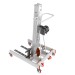 HW3-LIGHT | Elevador de materiales ligero y fácil de transportar. H máx. 4,45 m. Capacidad máx.150 kg.