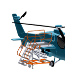 Escaleras para Mantenimiento de Helicópteros