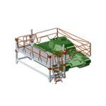 Escaleras para Mantenimiento de Vehículos Militares