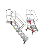 Escaleras de Acceso Frontal y Lateral