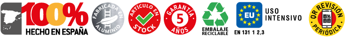 NDS | Escalera de tijera de doble subida