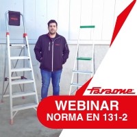 WEBINAR – NORMA EN 131-2: ESCALERAS DE USO PROFESIONAL VS. NO PROFESIONAL