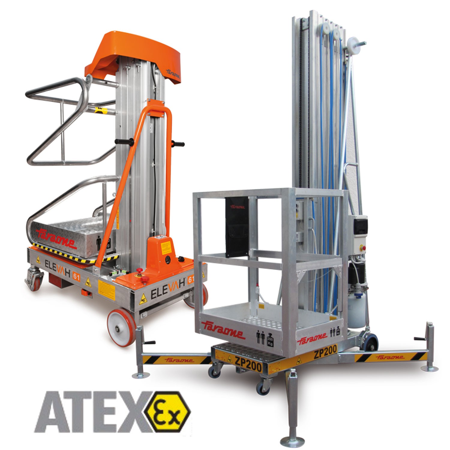 Elevah Atex | H. máx. de trabajo 5 m.