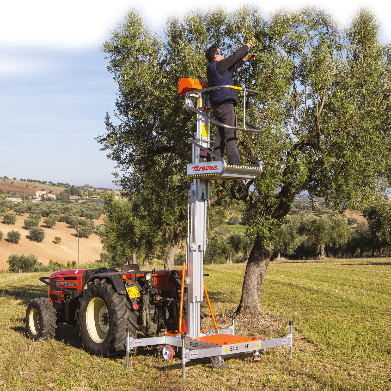 Elevah Agri | H. máx. de trabajo 14 m.