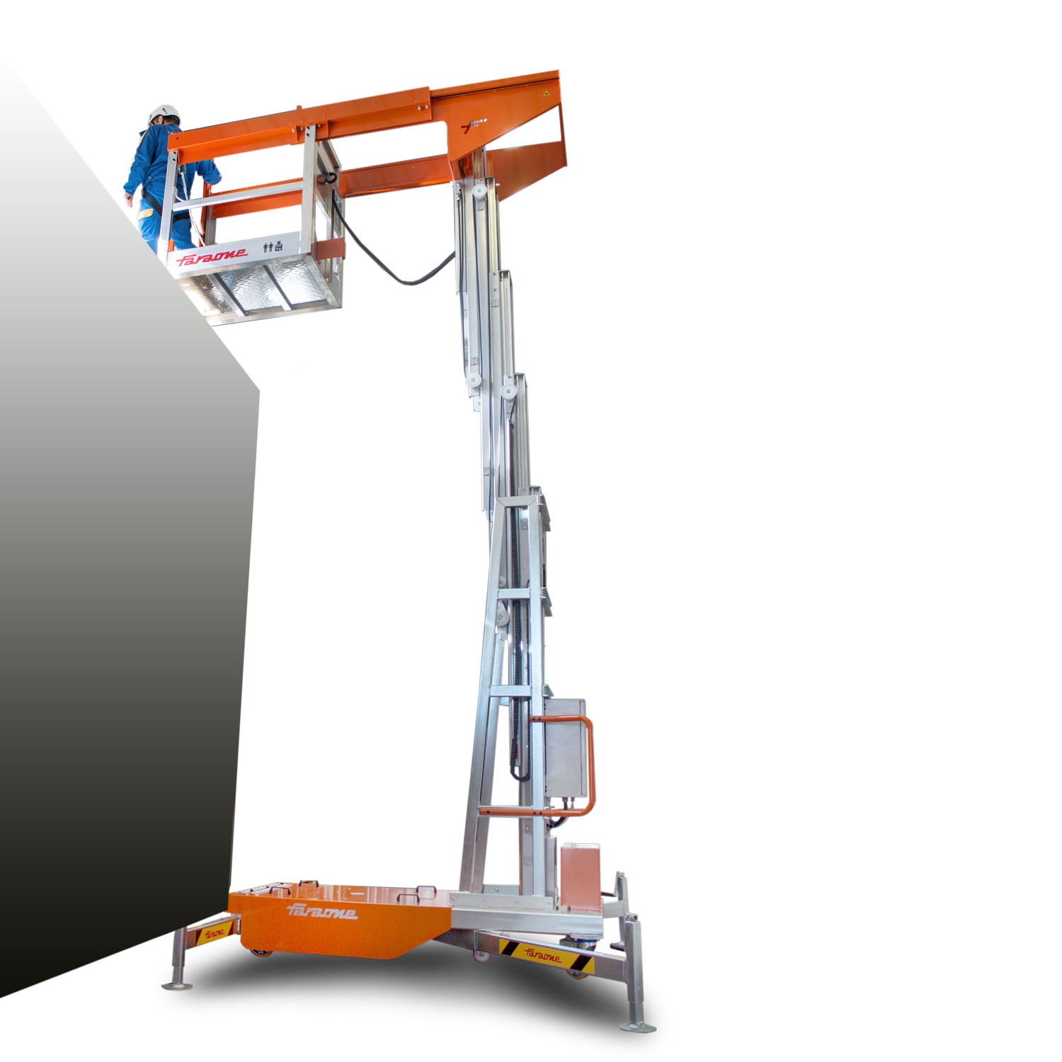 Elevah Desembarco en altura I | H. máx. de trabajo 12 m.