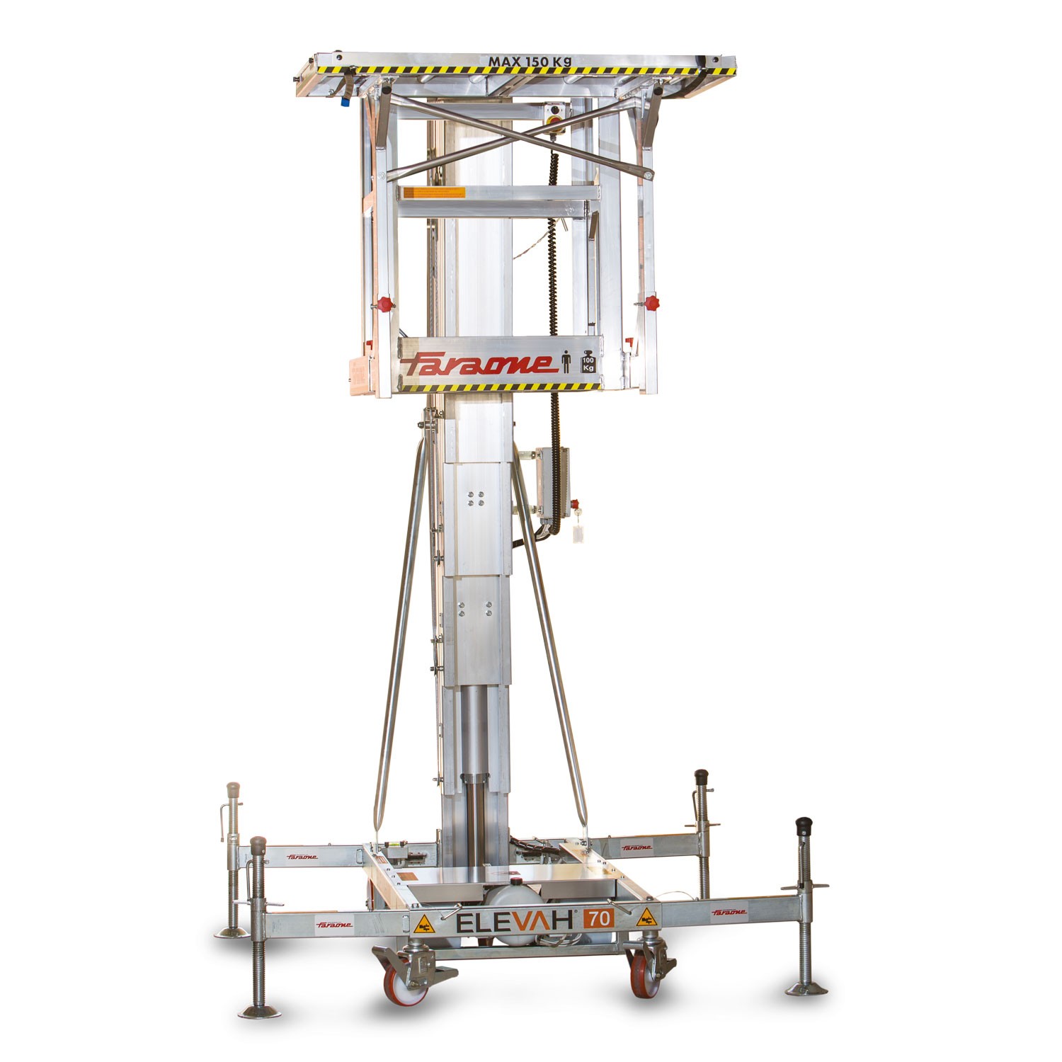 Elevah 70 Elevaféretro | H. máx. de trabajo 7 m.