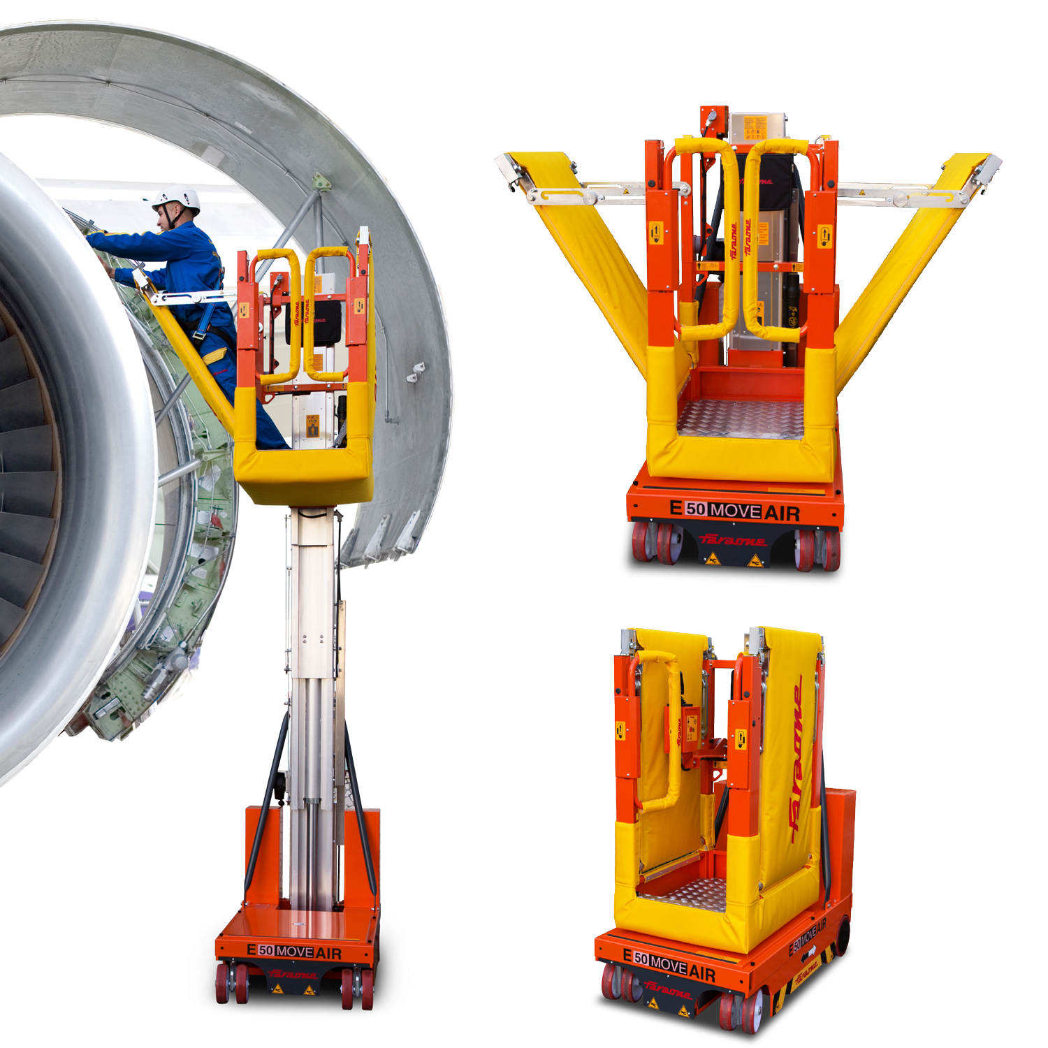 Elevah 50 Move Air | H. máx. de trabajo 5 m.