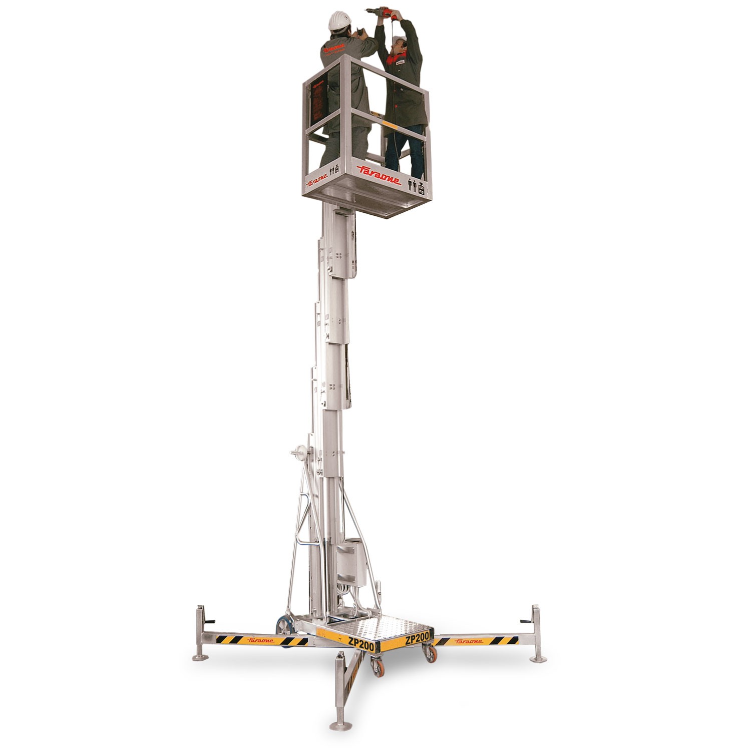 Elevah ZP 200 | H. máx. de trabajo 14 m.