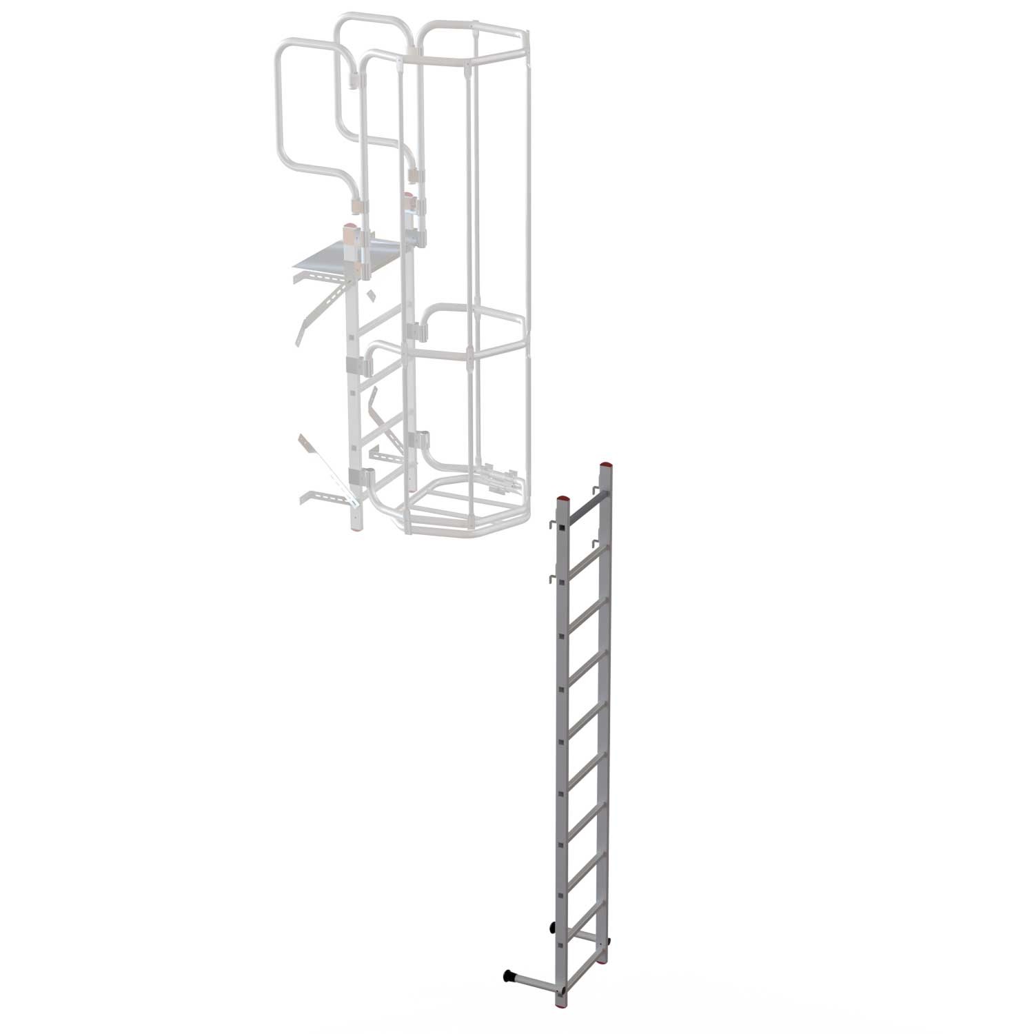 SVS-TD |  Tramo inferior desmontable que ayuda a limitar el acceso SVS1 - SVS2