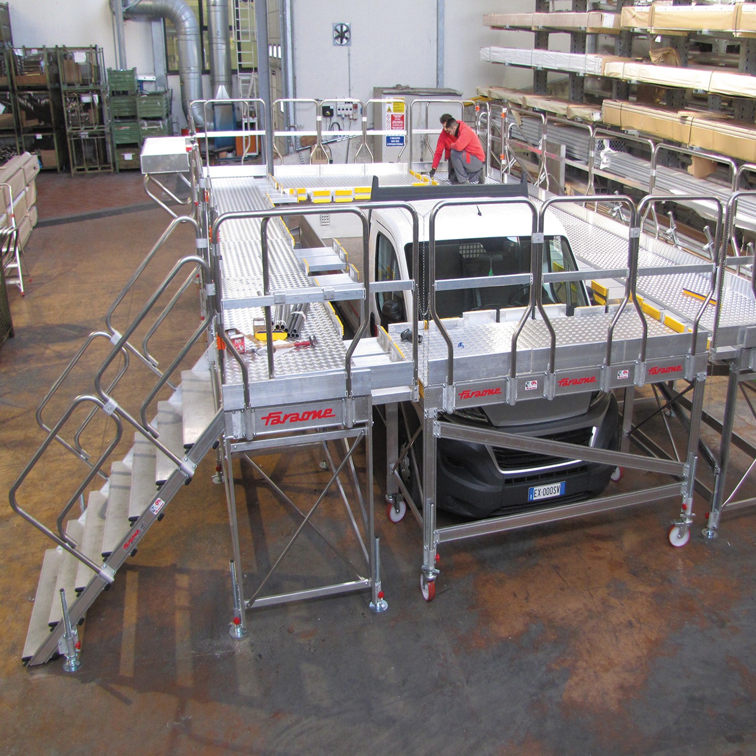 EM104 | Estructura a Medida para Mantenimiento de Camiones