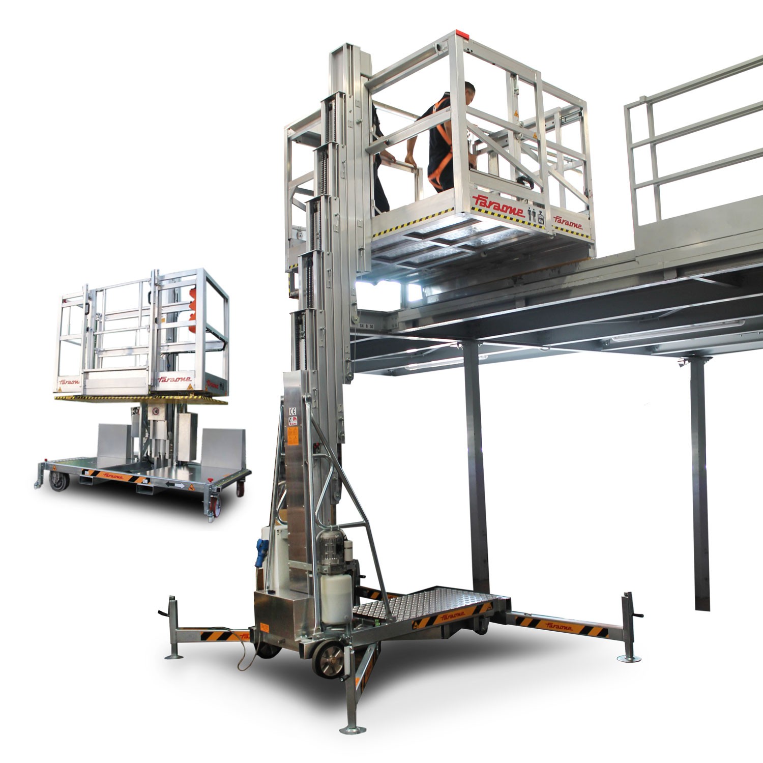 Elevah Desembarco en altura II | H. máx. de trabajo 5,50 m.